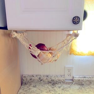 Macrame Fruit Basket Hammock